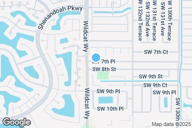 Map image of the property - 13530 SW 7th Pl