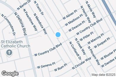 Map image of the property - 9013 N Travis Dr