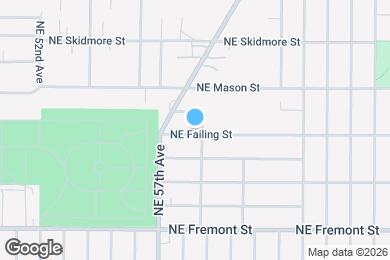 Map image of the property - 5879 NE Failing St