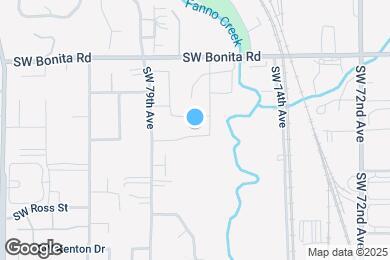Map image of the property - 7691 SW Hansen Ln