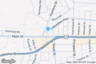 Map image of the property - 110 Columbus Ave