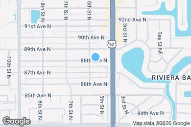 Map image of the property - 468 88th Ave N