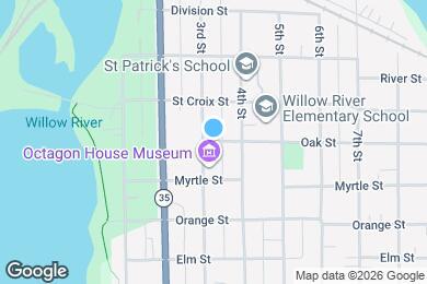 Map image of the property - 304 Oak St