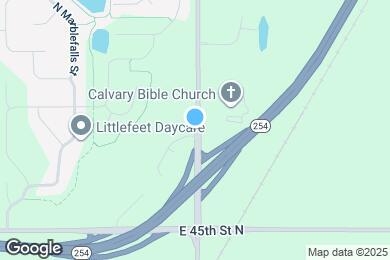 Map image of the property - 4717 N Hillside Ct
