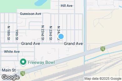 Map image of the property - 414 North 24th Street