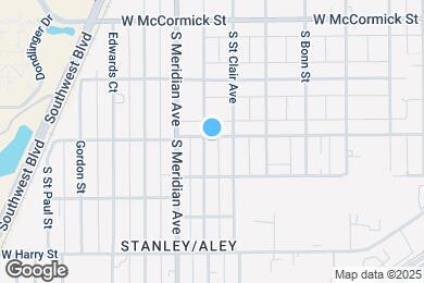 Map image of the property - 1302 S. Sedgwick St.