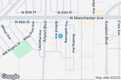 Map image of the property - 8740.5 Belford Ave