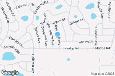 Map image of the property - 1159 Newcomb Ave