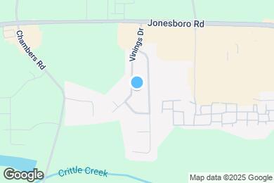 Map image of the property - 157 Vinings Dr