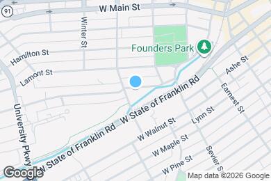 Map image of the property - 217 Highland Ave