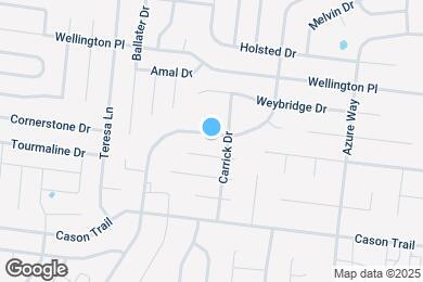 Map image of the property - 1611 St Andrews Dr
