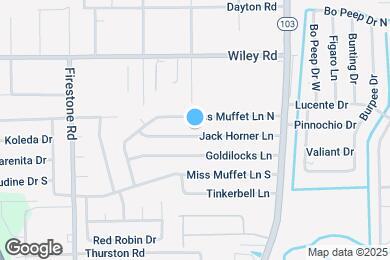 Map image of the property - 6863 Jack Horner Ln