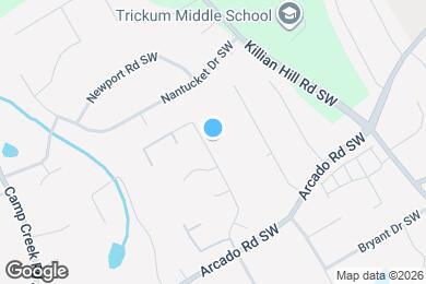 Map image of the property - 180 Village Green Ct SW