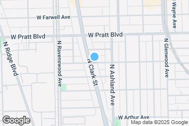 Map image of the property - 1638 W North Shore Ave
