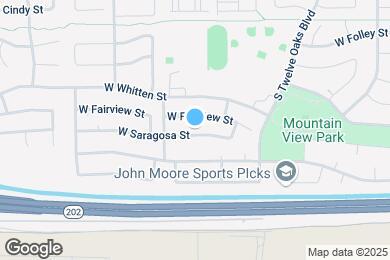 Map image of the property - 5180 W Saragosa St