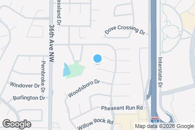 Map image of the property - 3221 Cove Hollow Ct