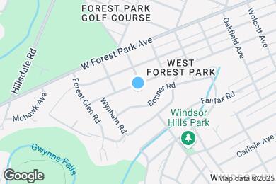 Map image of the property - Greens At Forest Park Apartments