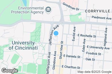 Map image of the property - 2921 Glendora Ave