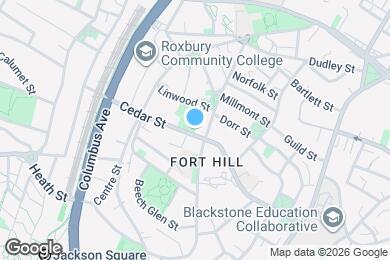 Map image of the property - 105 Cedar St
