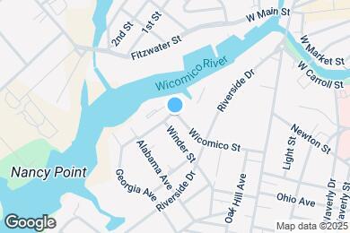 Map image of the property - 520 Wicomico St