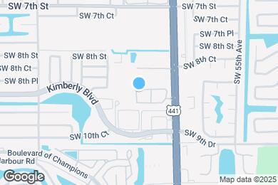 Map image of the property - 1301 N Santa Catalina Cir