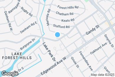 Map image of the property - 1743 Palmdale St