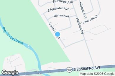 Map image of the property - 161 Greenlake St