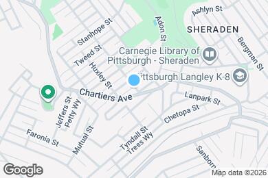 Map image of the property - 3100 Chartiers Ave