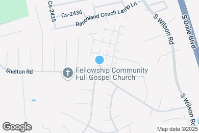 Map image of the property - 419 Shelton Rd