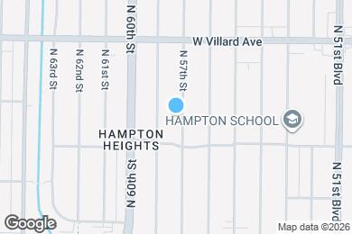 Map image of the property - 5047 N 57th St
