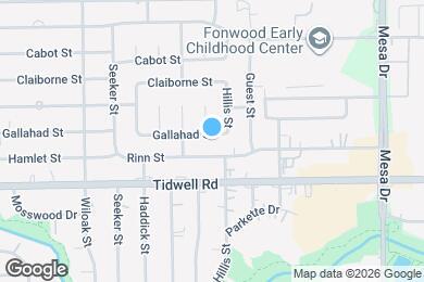 Map image of the property - 8466 Gallahad St