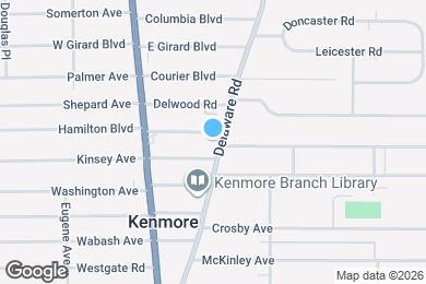 Map image of the property - 214 Delaware Rd