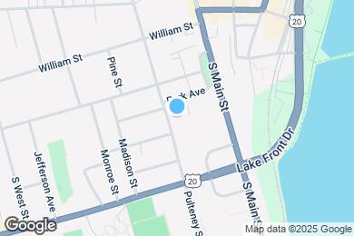 Map image of the property - 191 Pulteney St