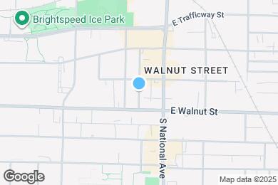 Map image of the property - 319 S Florence Ave