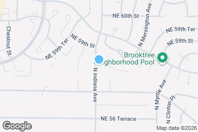 Map image of the property - 5817 N Indiana Ave