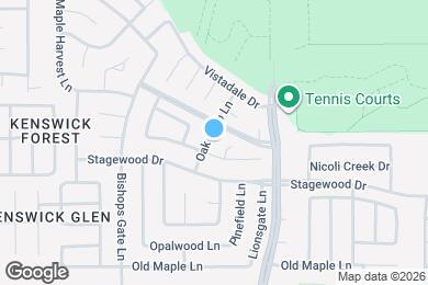 Map image of the property - 20618 Oak Limb Ln