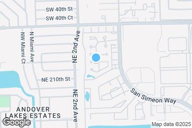 Map image of the property - 262 NE 211th Ter