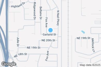 Map image of the property - 501 Garland St