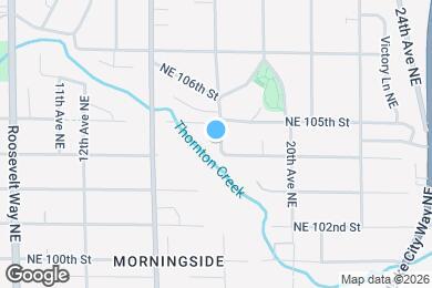 Map image of the property - 10411 17th Ave NE