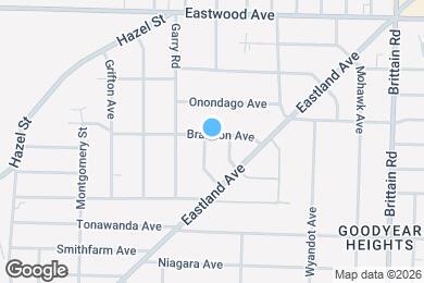 Map image of the property - 1300 Brandon Ave