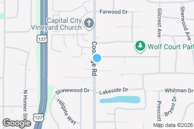 Map image of the property - 1426.5 Coolidge Rd