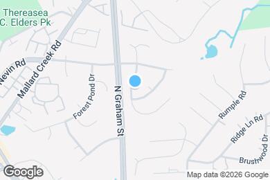 Map image of the property - 6314 Spanish Moss Ln