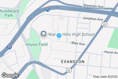 Map image of the property - 1512 Blair Ave