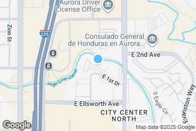 Map image of the property - 14343 E 1st Dr