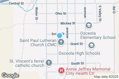 Map image of the property - 441 S Polk St