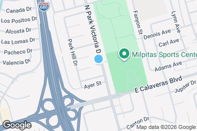 Map image of the property - 157 N Park Victoria Dr