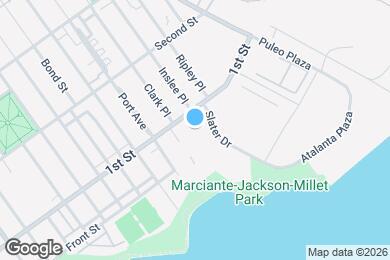Map image of the property - 1005 Dock St