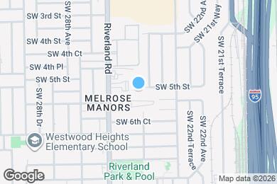 Map image of the property - 2610 SW 5th St