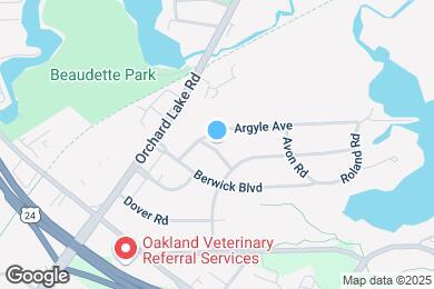 Map image of the property - 1050 Oxford Rd