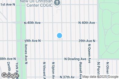 Map image of the property - 3901 Thomas Ave N